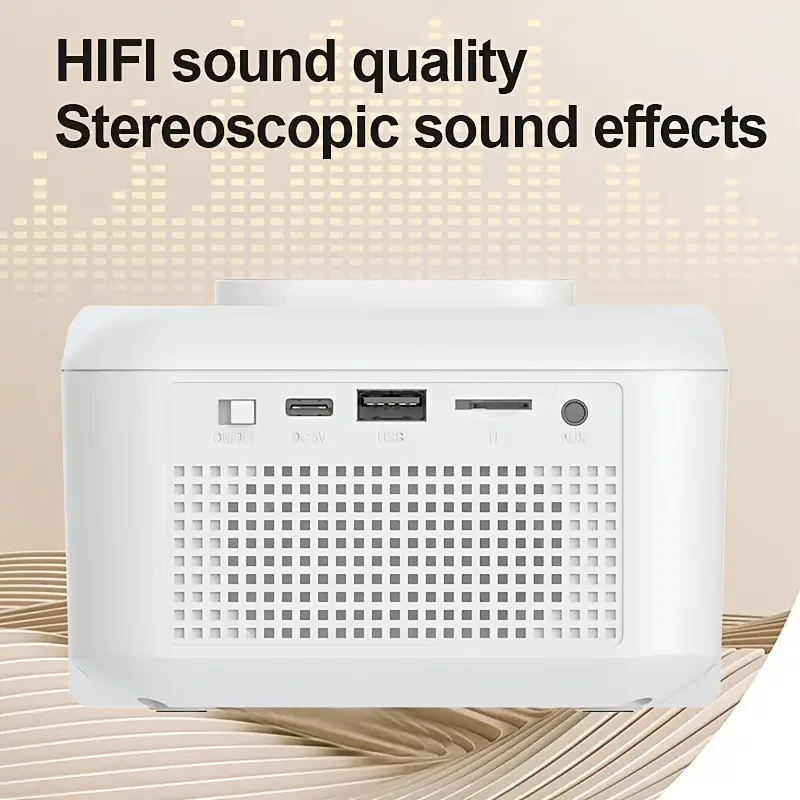 Wireless Clock Speaker with Alarm, Sound System