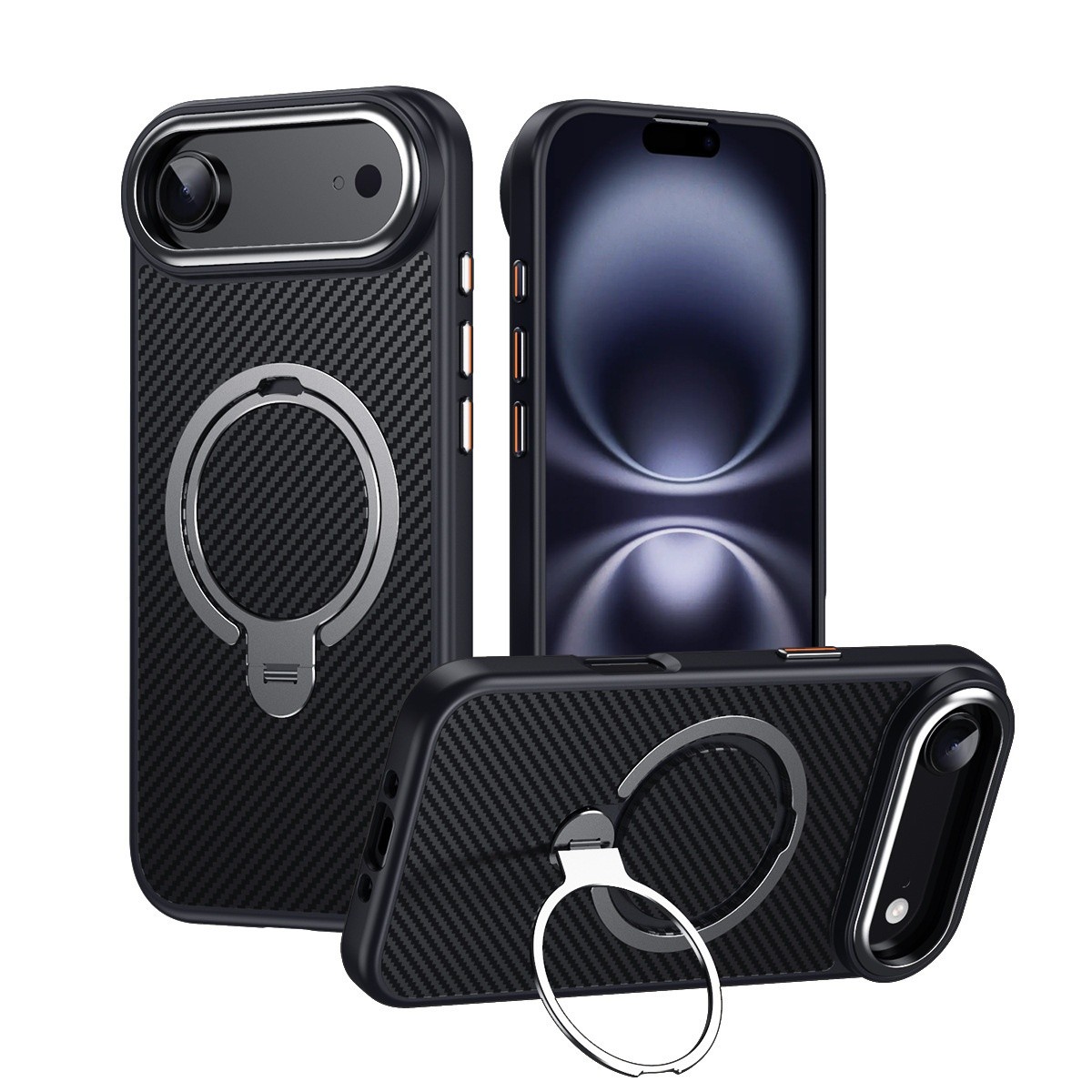 Applicable To Phone Case Kevlar MagSafe Magnetic Suction