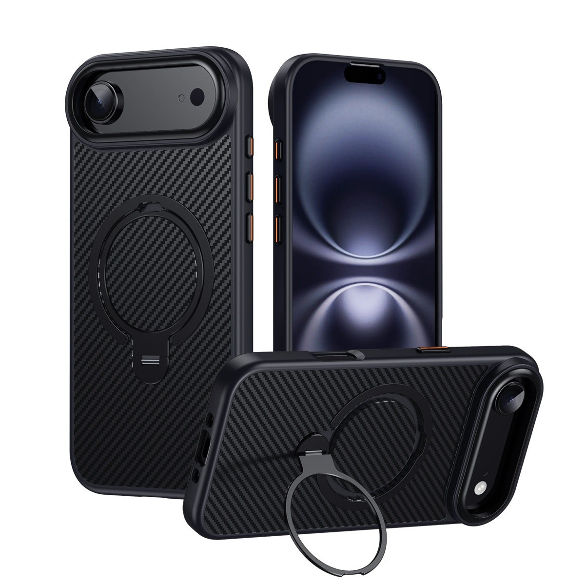 Applicable To Phone Case Kevlar MagSafe Magnetic Suction
