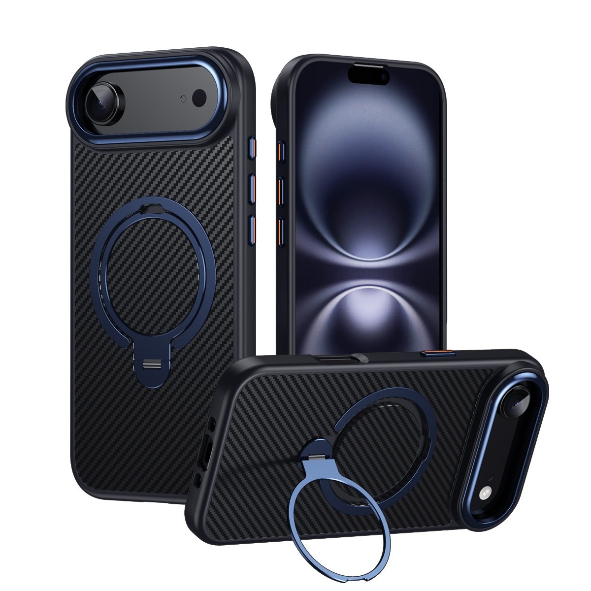 Applicable To Phone Case Kevlar MagSafe Magnetic Suction