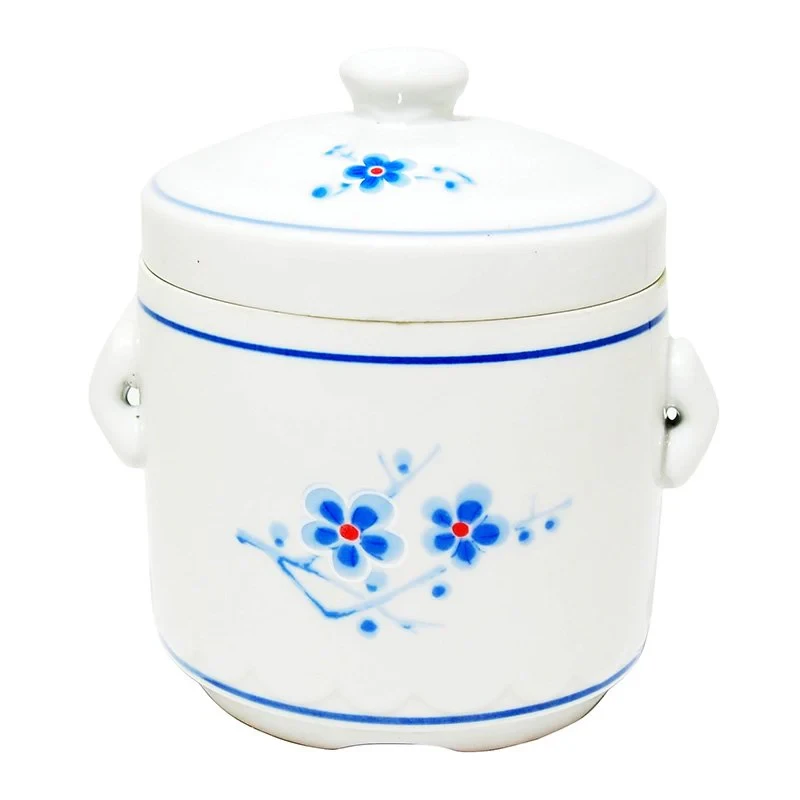 Crockery Tureen Pot with Lid White #100