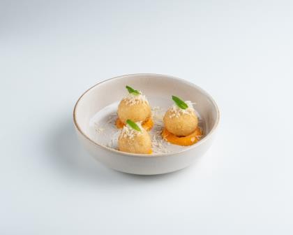 Arancini Pumpkin Feta Thyme