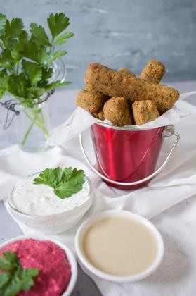 Falafel Sticks Gluten Free Dairy Free Vegan