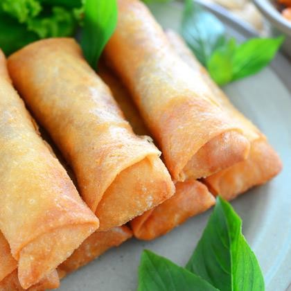 Roll Spring Curry Chicken