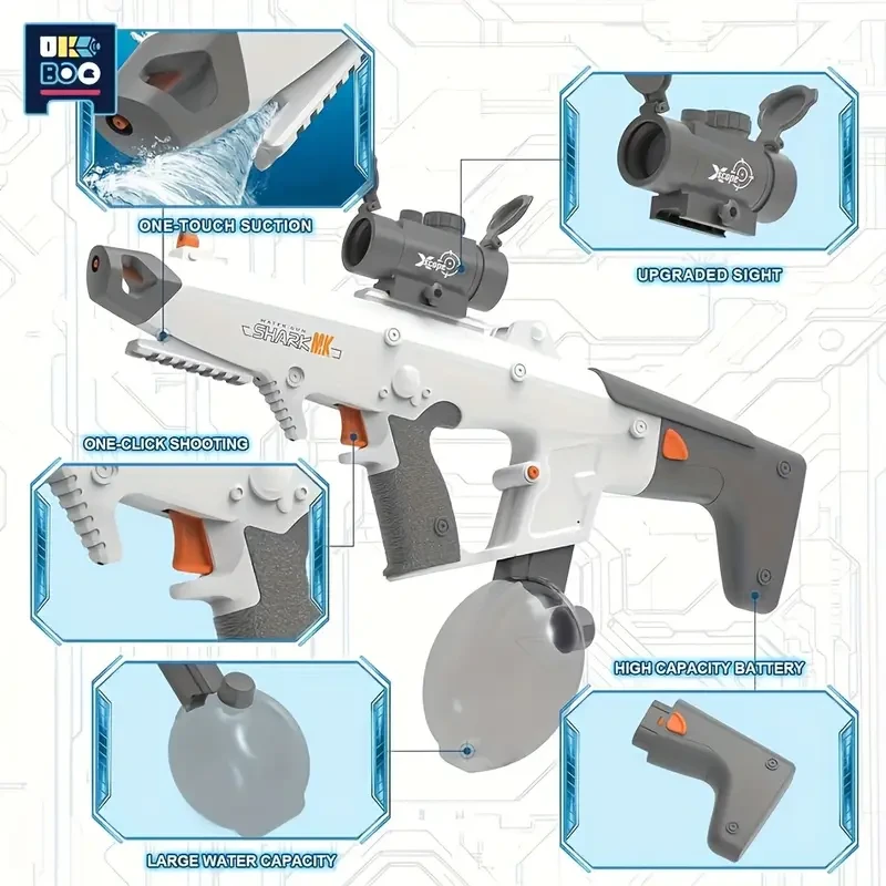 Electric Super Water Gun Blaster