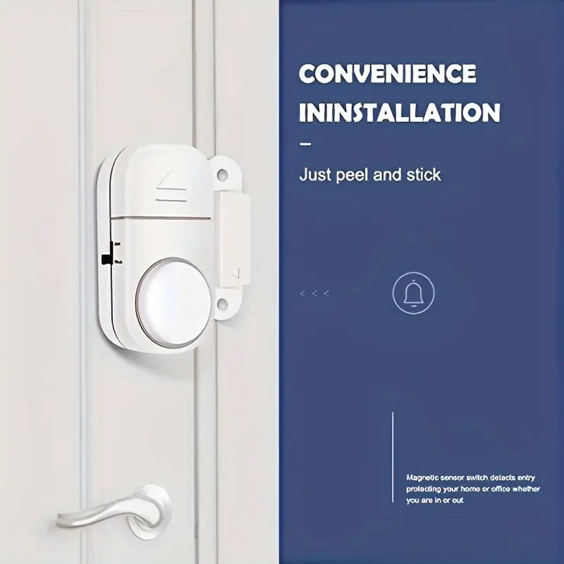 Wireless Window Door Burglar Alarm  Magnetic Sensor Security System