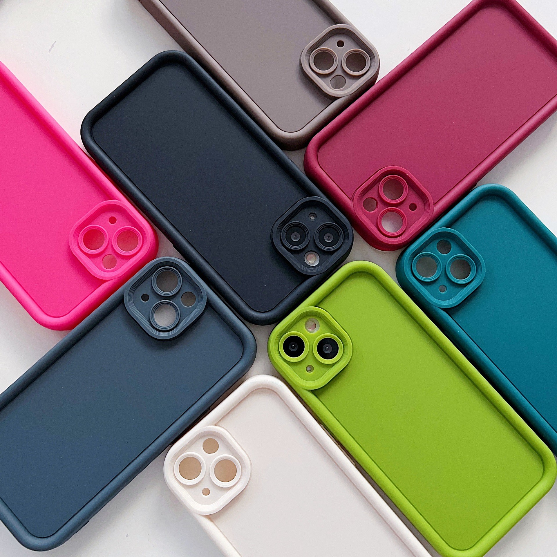 Diamond Phone Case Material Solid Color