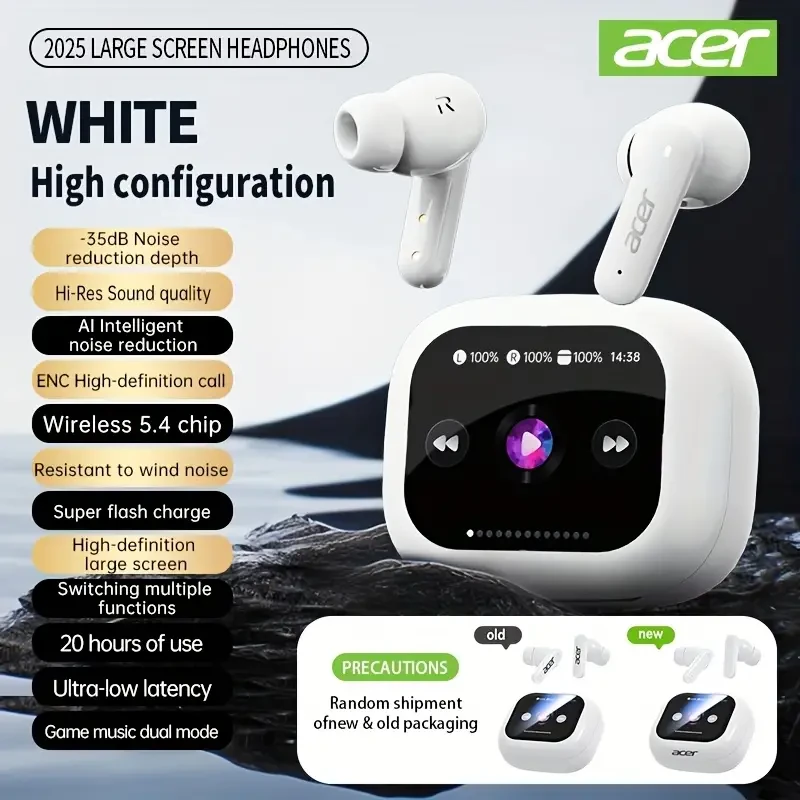 ACER OHR541 Wireless Headphones  High-Definition Sound