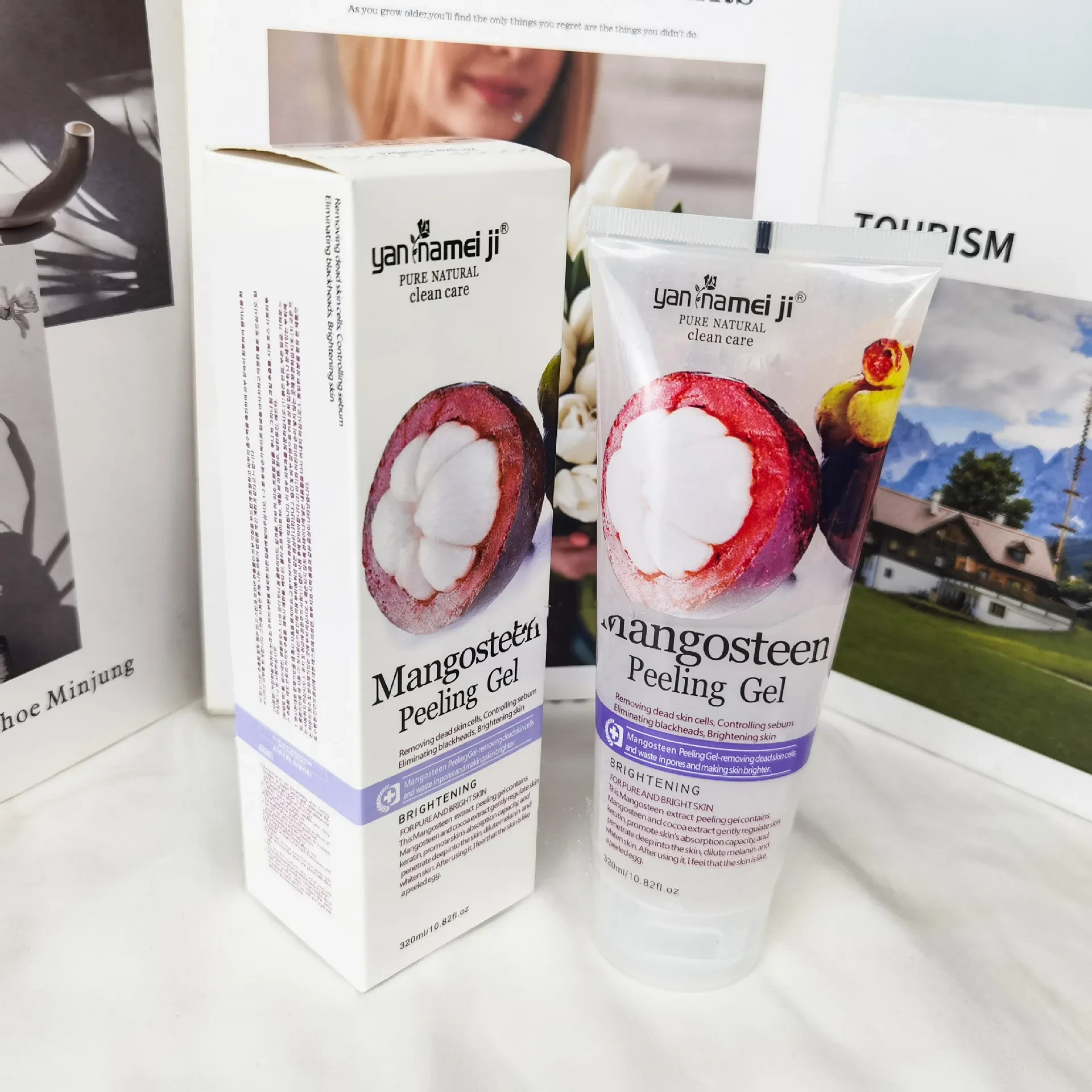 Exfoliating Gel Facial Body Scrub Cream