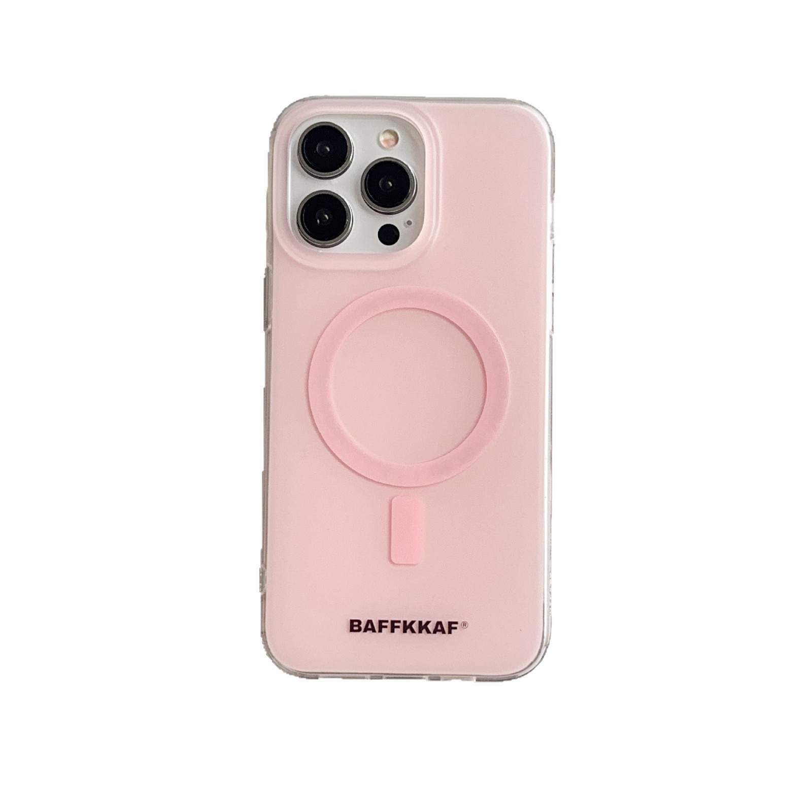 Simple Solid Color Fruit Magnetic Bracket Phone Case