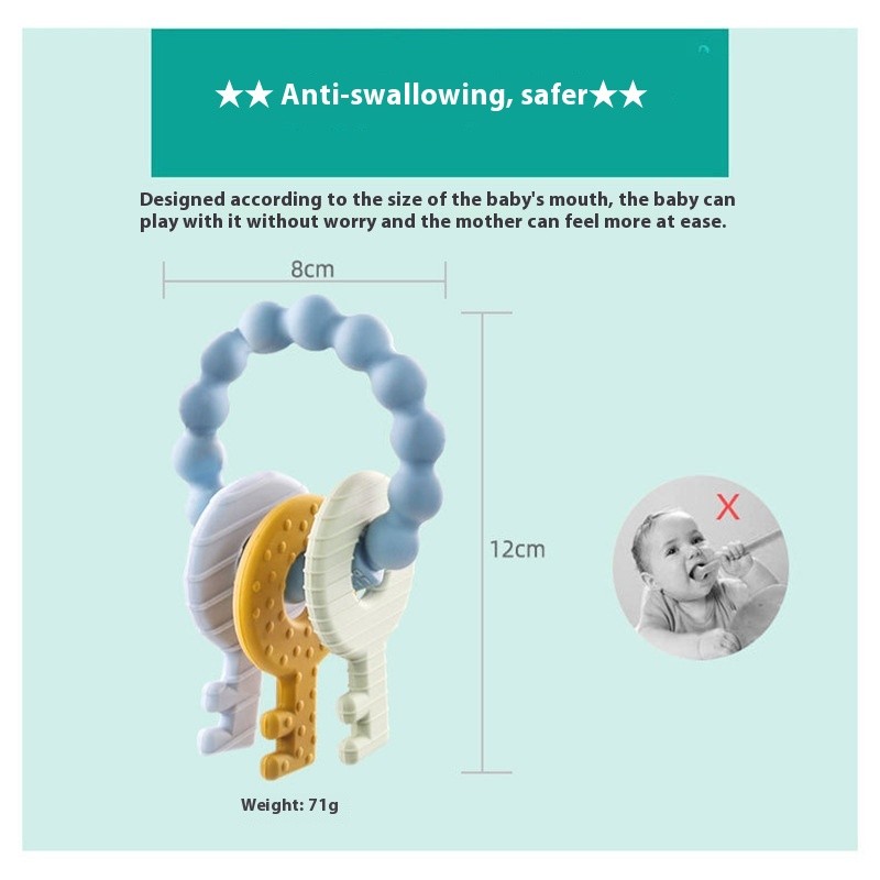 Baby Bracelet Teether Edible Silicon Comfort Toy