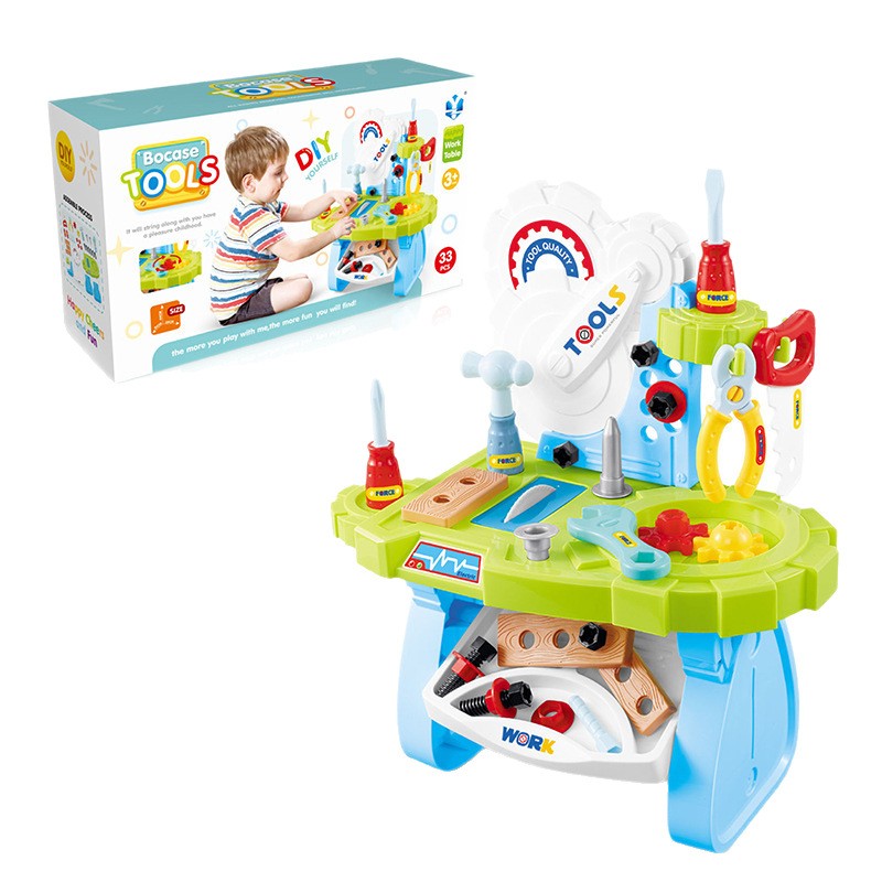 Educational Play House Children's Toy Simulation Electric Drill Toolbox