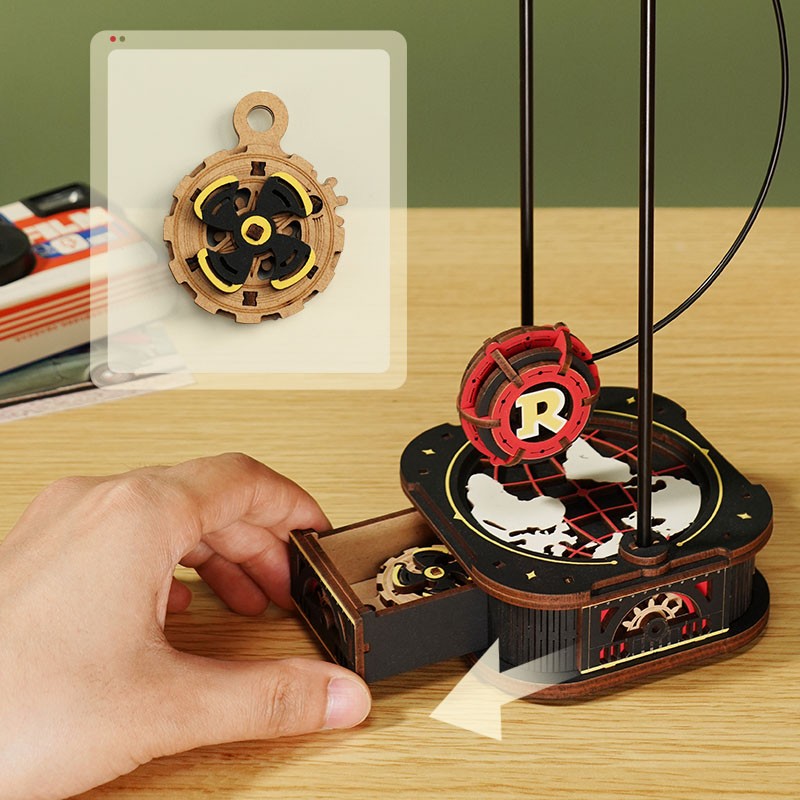 ROKR 3D Wooden Puzzle Gravity Swing Series, Balance Model Kit For Adults & Teens, DIY Mechanical Jigsaw Toy & Decorative Gift