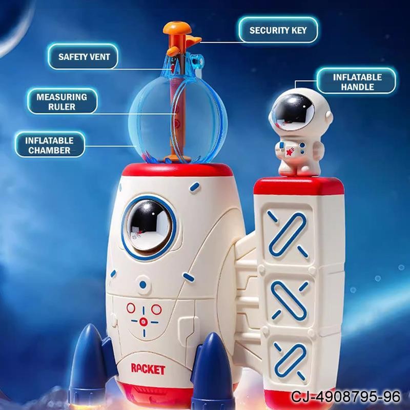 Space Rocket Magic Ball Inflator Children's Educational Toys
