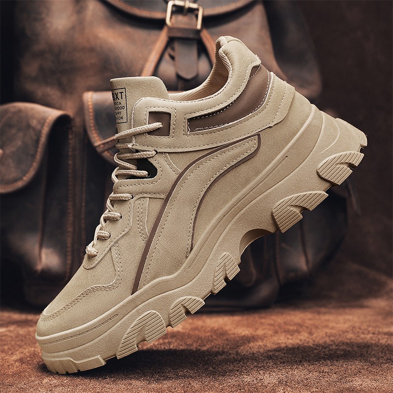 All-match Work Low-top Short Booties Male