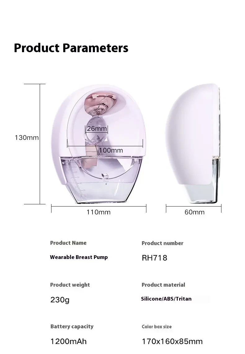 Wearable Nursing Device Integrated Hands-free