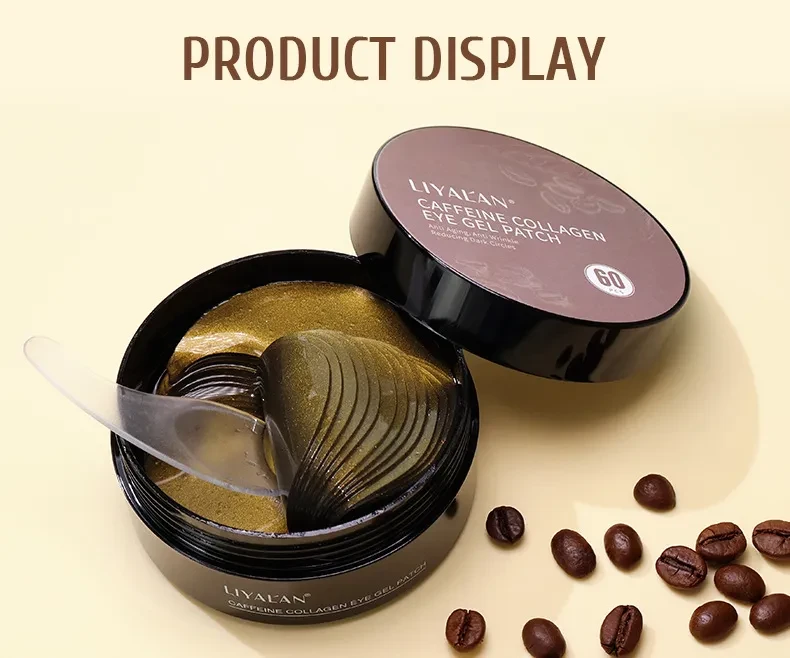 Caffeine Gel Eye Mask Reduces Fine Lines