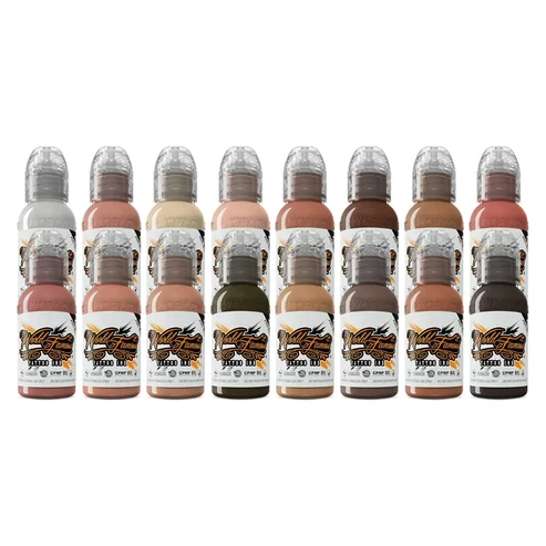 Pink Ribbon Set World Famous Tattoo Ink Pick Size