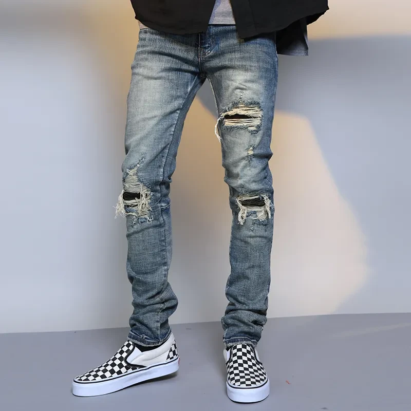 Denim Skinny Jeans Mens