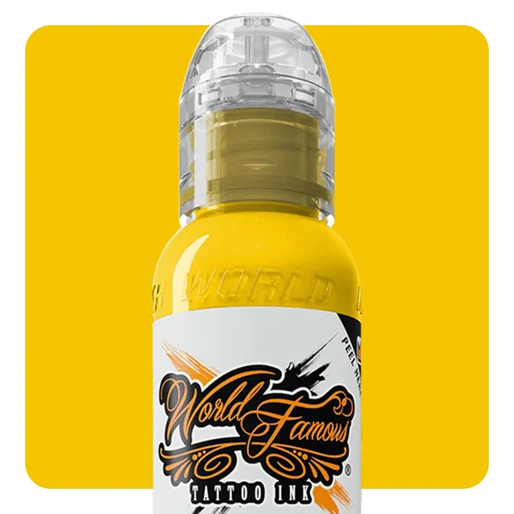 Canary Yellow World Famous Tattoo Ink