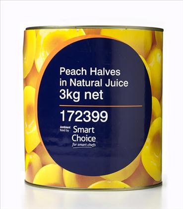 Peach Halves Natural Juice