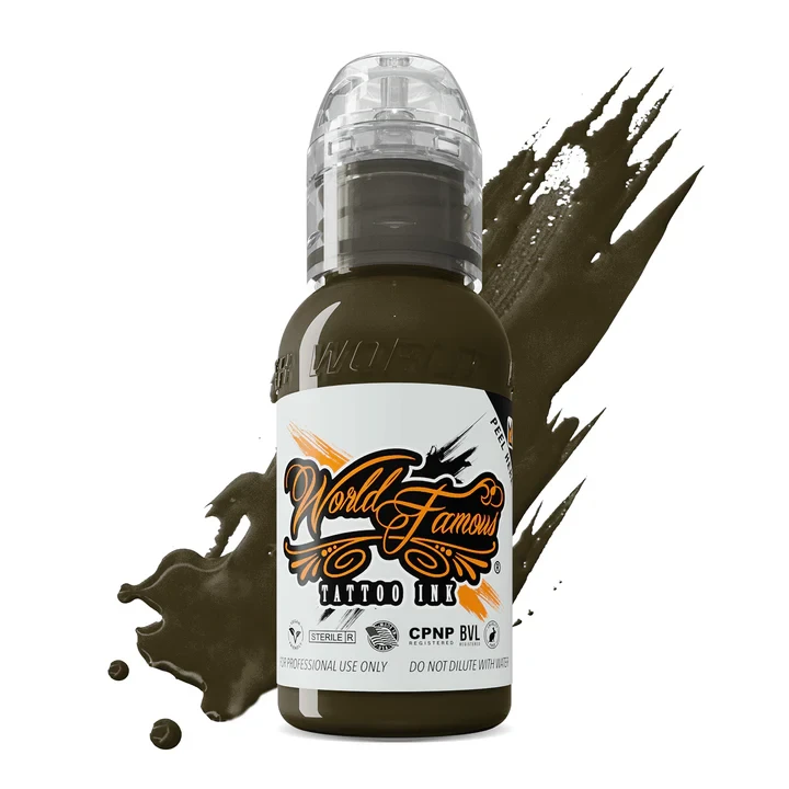 Dark Tan  World Famous Ink