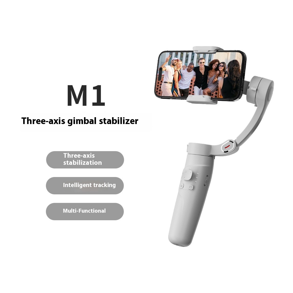 New M01 Handheld Tripod Phone Stabilizer