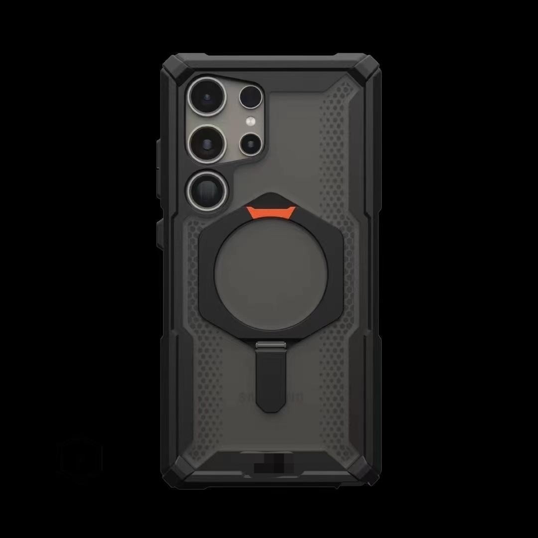 Drop-resistant Magnetic Suction With Bracket Phone Case