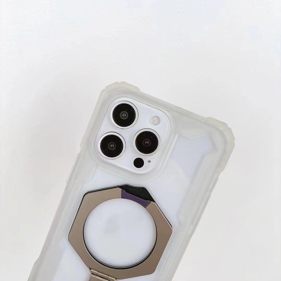 Drop-resistant Magnetic Suction With Bracket Phone Case