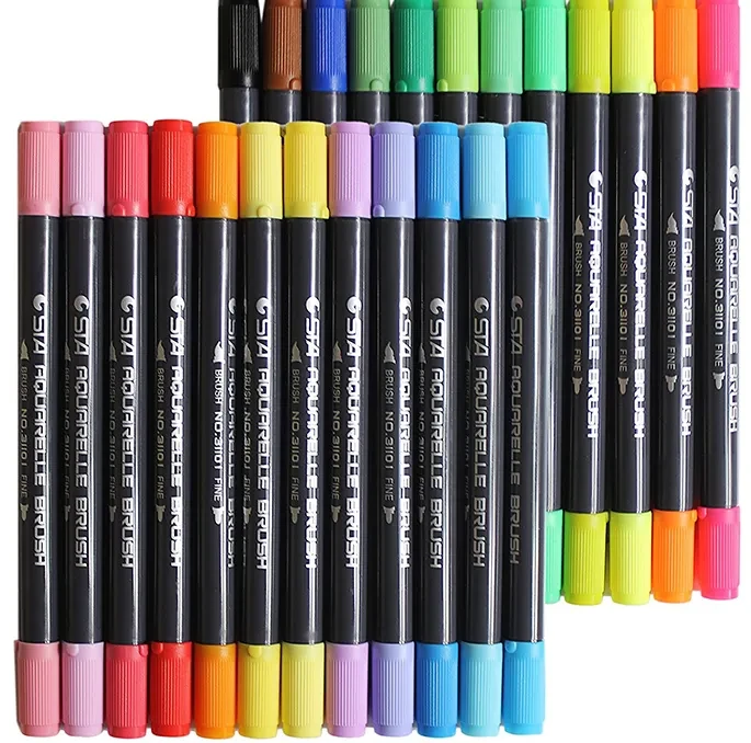 Coloured Ink Pens for Drawing