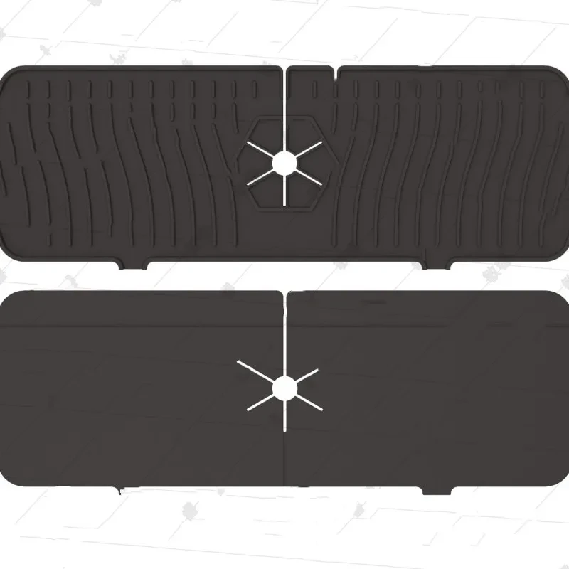 Kitchen & Bathroom Sink Splash Guard! (For Kitchen and Bathroom)