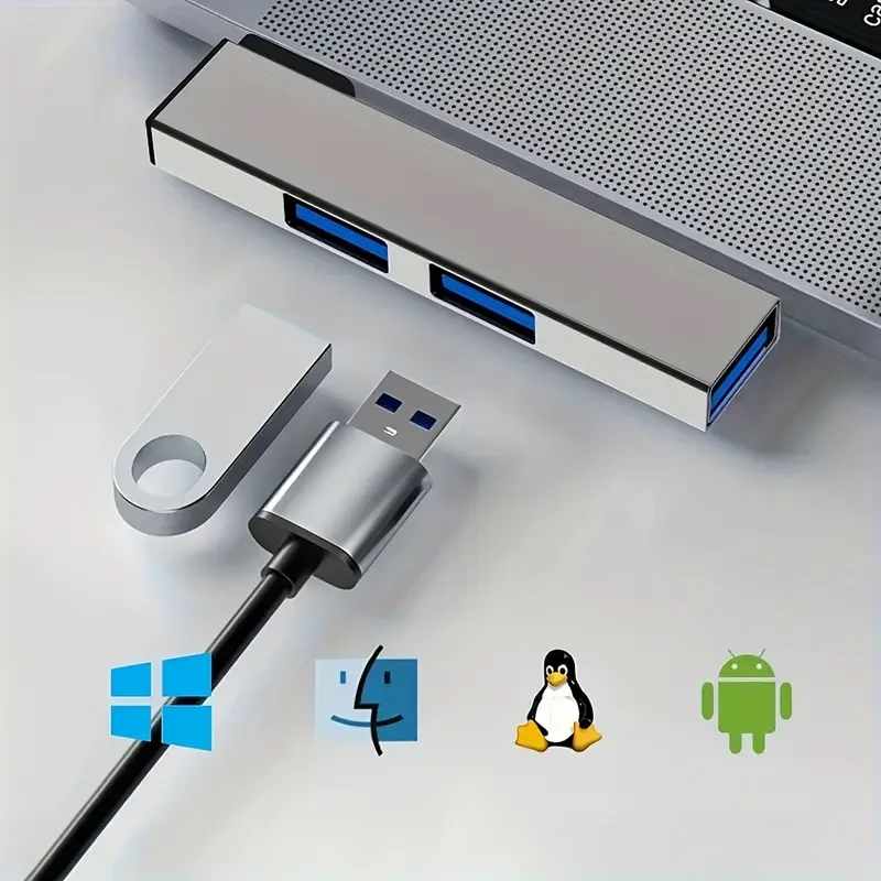 5Pack USB C Hub Set | USB 3.0 to Type-C OTG Adapter