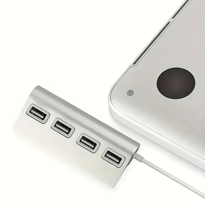 Aluminum USB 3.0 2.0 Hub Multi-USB Splitter Adapter