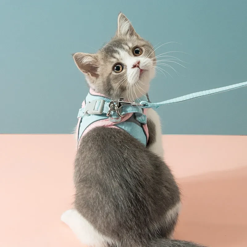 Cat Traction Rope Chest Strap To Prevent Breaking
