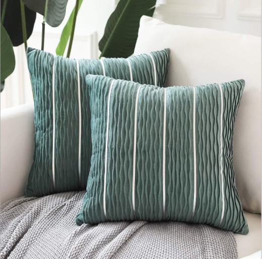 Simple Luxury Striped Pillow Cover