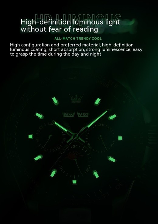 Mechanical Automatic Multifunctional Men's Watch