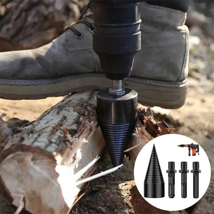 (EARLY CHRISTMAS SALE-49% OFF)Firewood Drill Bit Set (BUY 2 FREE SHIPPING)