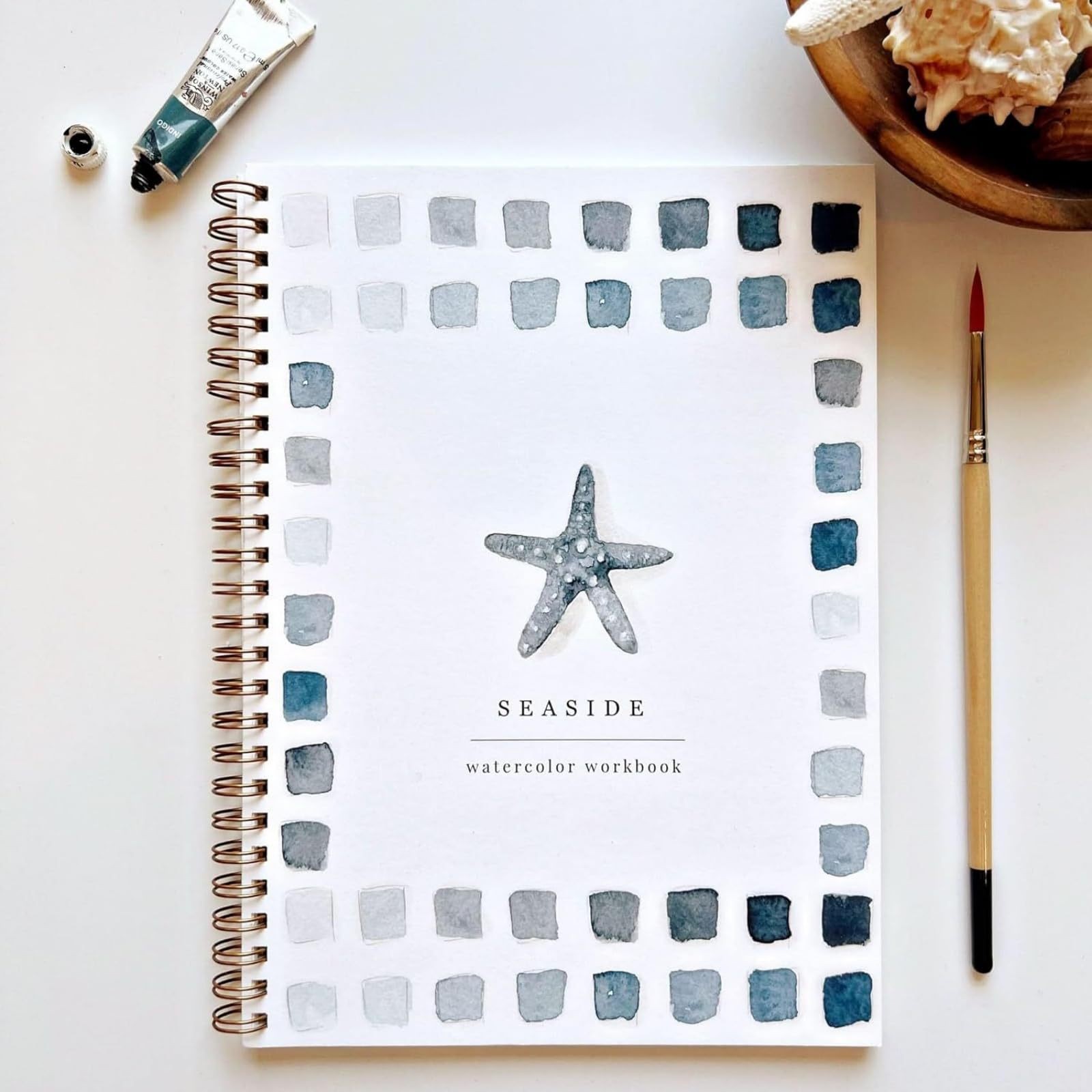 Portable Home Watercolor Exercise Book For Beginners
