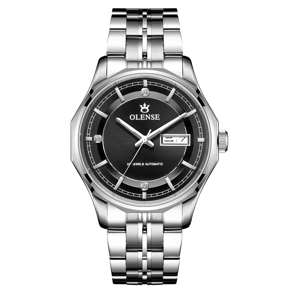 Men's High-end Mechanical Watch Stainless Steel Waterproof