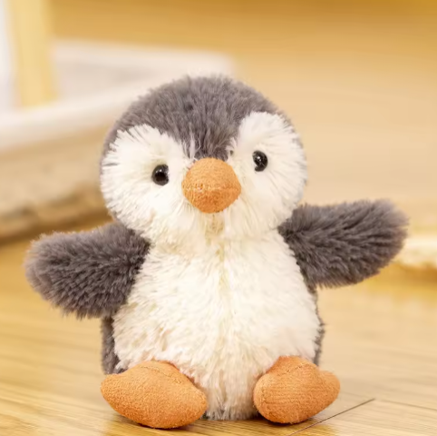 15cm cute peanut penguin Kawaii cartoon plush toy, for children's childhood companion gifts, birthday gifts