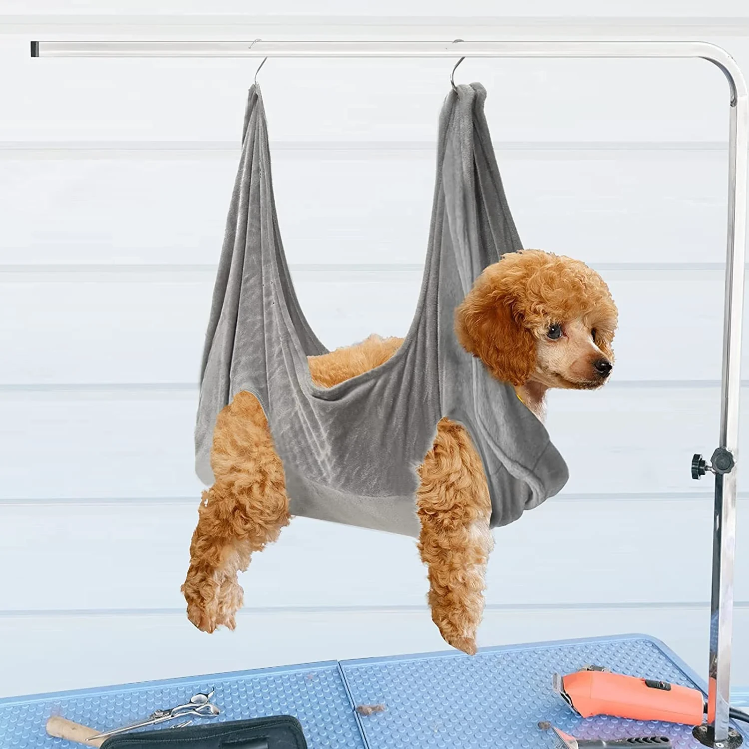 Dog Hammock Harness for Grooming, Dog Sling ,Nail Trimming, Dog Hammock Restraint ,Nail Trimming, Grooming, and Eye/Care Care