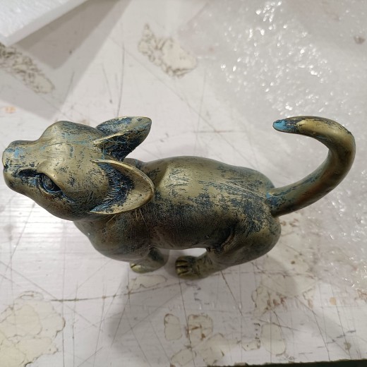 Leopard Resin Craft Ornament Courtyard Decoration