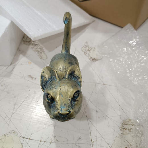Leopard Resin Craft Ornament Courtyard Decoration