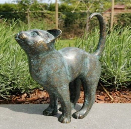 Leopard Resin Craft Ornament Courtyard Decoration