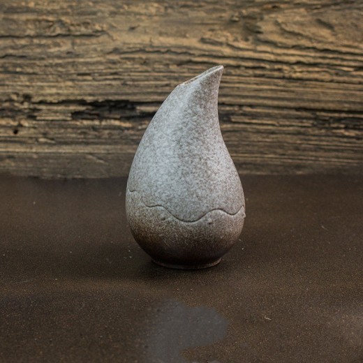 Water drop stoneware Japanese kiln color changing glaze vase