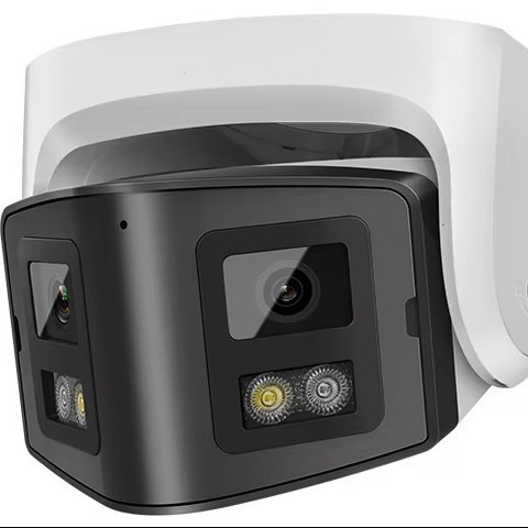 4MP Dual-lens IP Safety Belt Panoramic CCTV Webcam