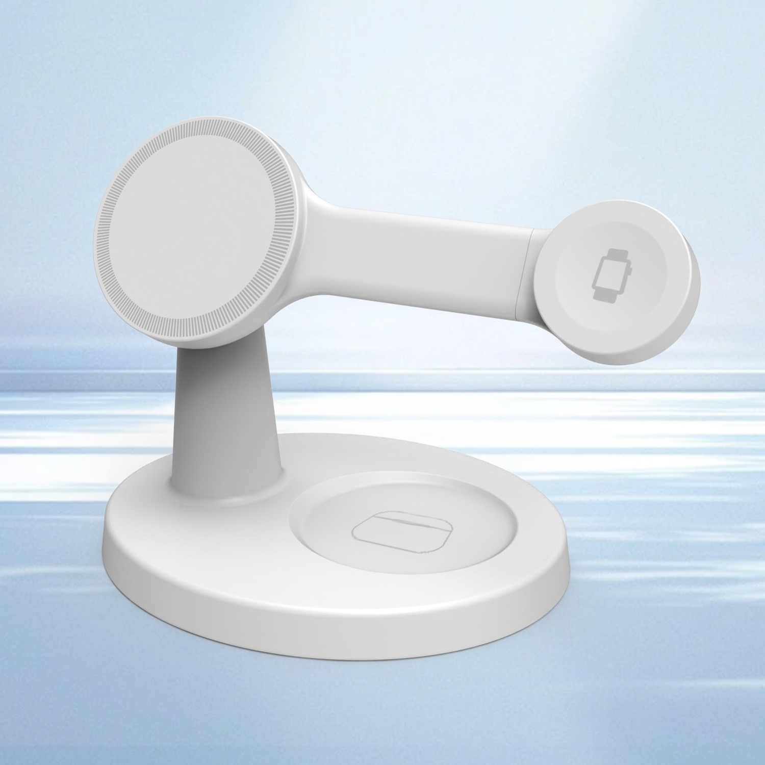 Magnetic Wireless Charger Electrical Desktop Bracket 15W Fast Charge Mobile Phone Headset Watch Wireless Charger