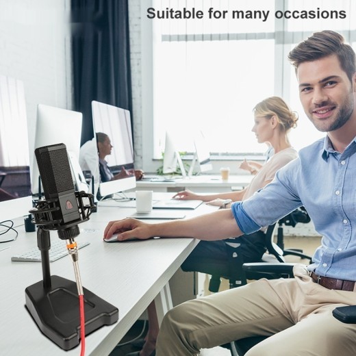 Microphone, Condenser Wired Noise Cancelling Microphone