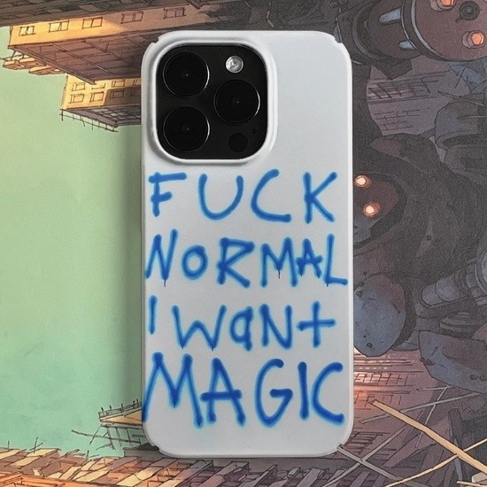 Composition Trend Retro Art Phone Case