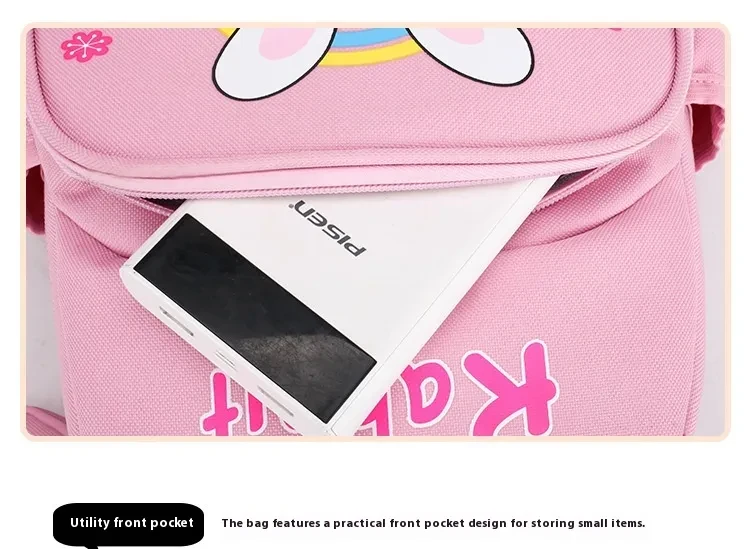 Cute Cartoon Children's Spine Protection With Coin Purse Children's Printed Schoolbag